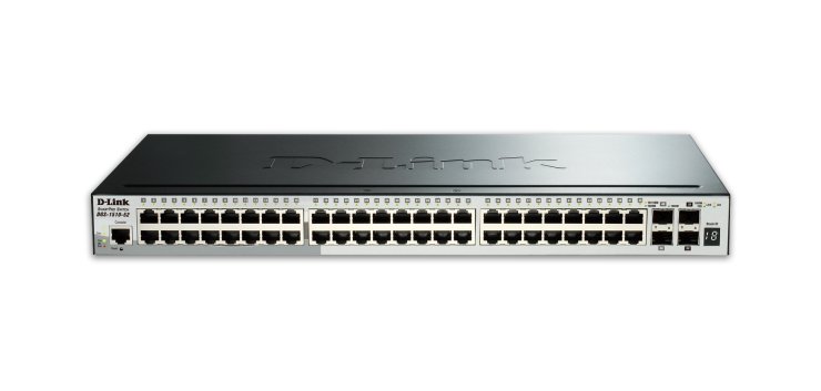 D-Link DGS-1510-52X commutateur réseau Géré L3 Gigabit Ethernet (10/100/1000) 1U Noir