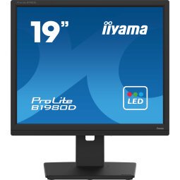 iiyama ProLite B1980D-B5 écran plat de PC 48,3 cm (19") 1280 x 1024 pixels SXGA LCD Noir