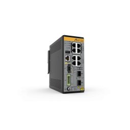 Allied Telesis IE220-10GHX Géré L2 Gigabit Ethernet (10/100/1000) Connexion Ethernet, supportant l'alimentation via ce port (PoE) Gris