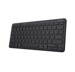 Trust Lyra teclado Oficina USB + RF Wireless + Bluetooth QWERTY Español Negro