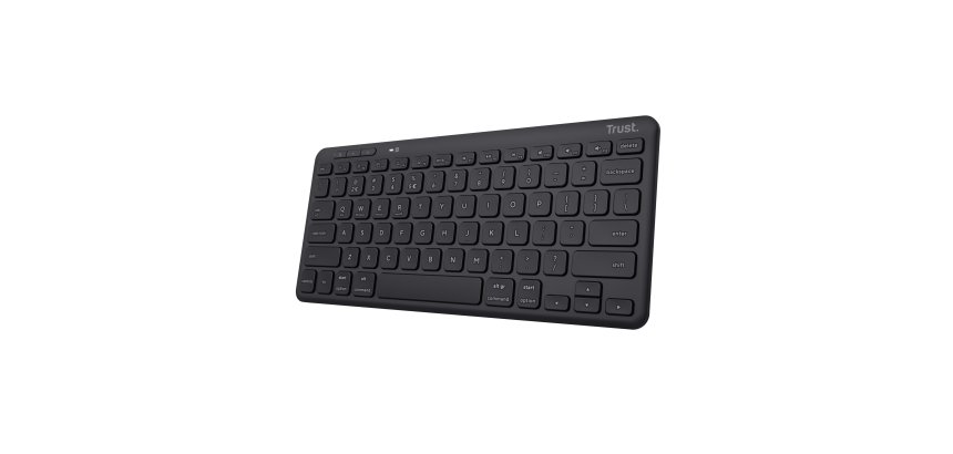 Trust Lyra teclado Oficina USB + RF Wireless + Bluetooth QWERTY Español Negro