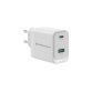 Conceptronic ALTHEA20W45 Caricabatterie per dispositivi mobili Universale Bianco AC Ricarica rapida Interno