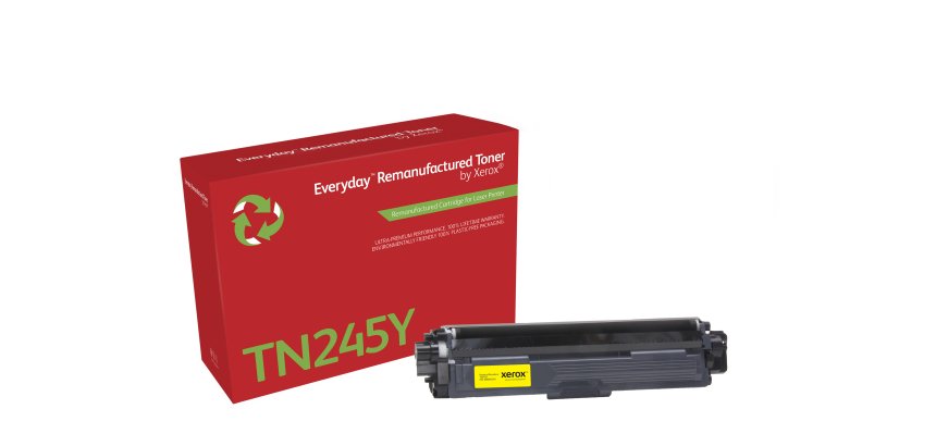 Toner remanufacturé Jaune Everyday™ de Xerox compatible avec Brother TN245Y, Grande capacité