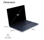 HP E4EX1EA laptop Copilot+ PC Intel Core Ultra 7 356H 40,6 cm (16") Touch screen 2K 32 GB LPDDR5x-SDRAM 1 TB SSD Wi-Fi 7 (802.11be) Windows 11 Home Blu