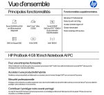HP ProBook 4 G1i AI Intel Core Ultra 5 225U Ordinateur portable 40,6 cm (16") WUXGA 8 Go DDR5-SDRAM 256 Go SSD Wi-Fi 7 (802.11be) Windows 11 Pro AI PC Argent