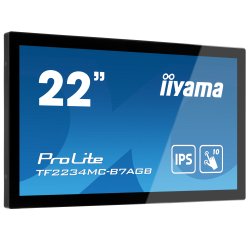 iiyama ProLite TF2234MC-B7AGB écran plat de PC 54,6 cm (21.5") 1920 x 1080 pixels Full HD LED Écran tactile Multi-utilisateur Noir