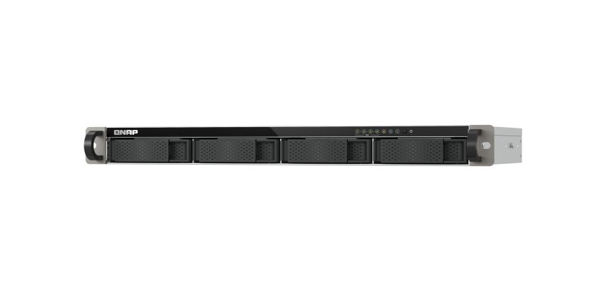 QNAP TS-432XeU NAS Rack (1 U) 4 Go DDR4 0 To QNAP QTS Noir, Gris