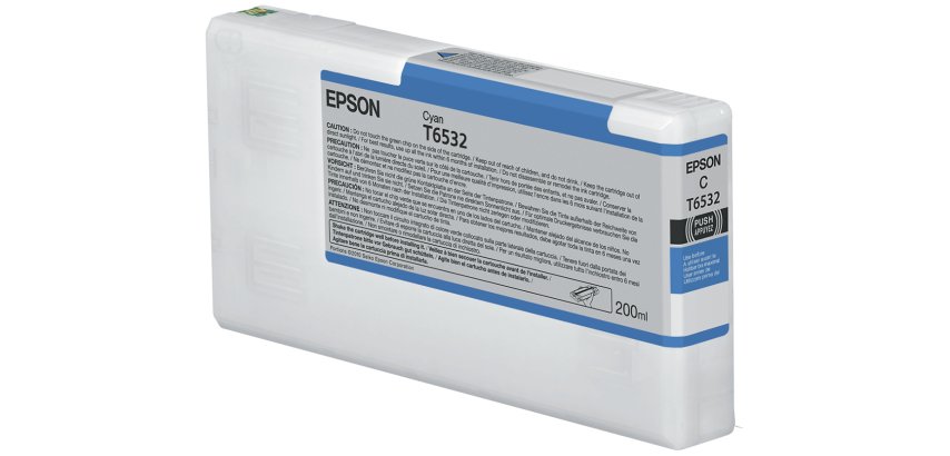 Epson T6532 Cyan Ink Cartridge (200ml)