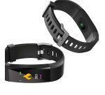 Celly TRAINERTHERMOBK Relojes inteligentes y deportivos 2,44 cm (0.96") LCD Digital Negro