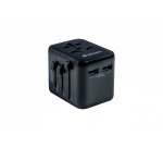 Verbatim 49543 adaptateur prise d'alimentation Universel Noir