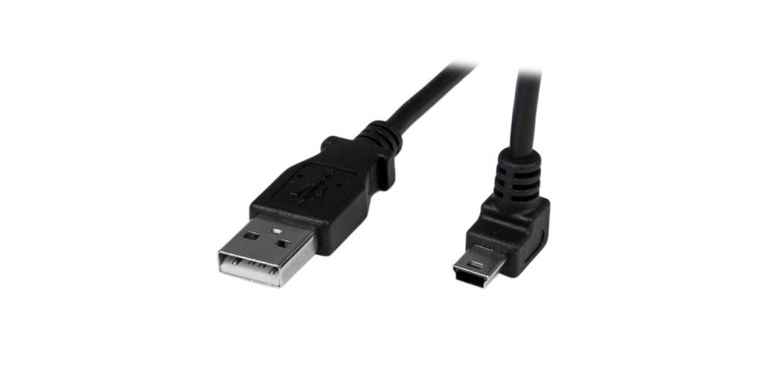 StarTech.com Câble Mini USB 1 m - A vers Mini B coudé 90° vers le haut