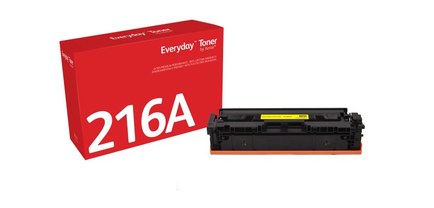 Toner EverydayTM Amarillo di Xerox compatibile con HP 216A (W2412A), Capacidad estándar