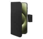 Celly WALLYMAG mobile phone case 16 cm (6.3") Wallet case Black