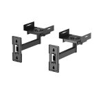 AISENS Soporte Universal De Pared Giratorio E Inclinable Para Altavoces, Negro