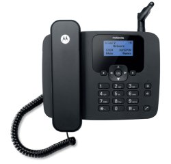 Motorola FW410 Analog telephone Caller ID Black