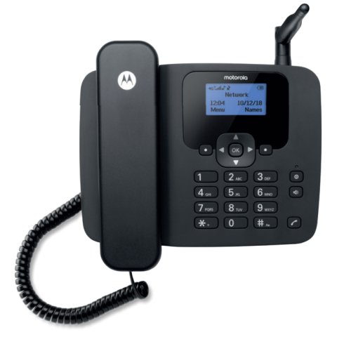 Motorola FW410 Teléfono analógico Identificador de llamadas Negro