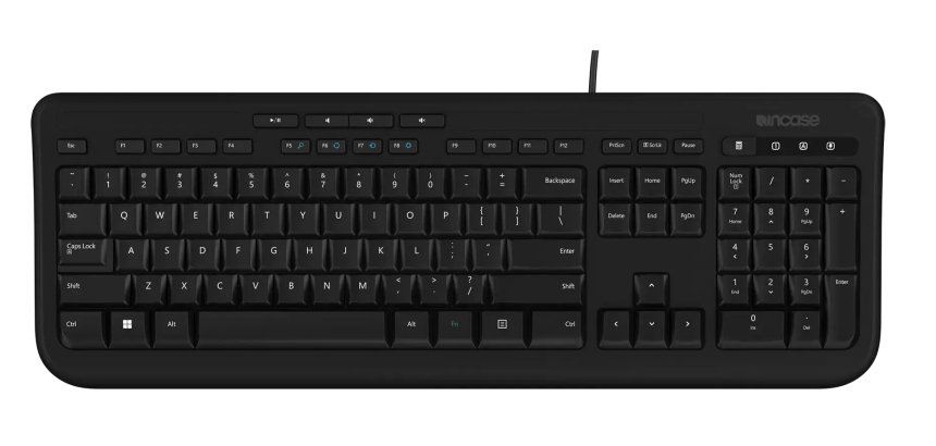 Incase Designed by Microsoft Teclado con cable 600