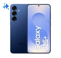 Samsung Galaxy S25+ Smartphone AI, Display 6.7'' QHD+ Dynamic AMOLED 2X, Fotocamera 50MP, RAM 12GB, 256GB, 4.900 mAh, Navy