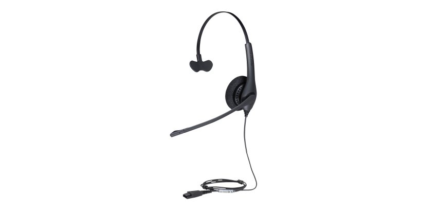 Jabra Biz 1500 Auriculares Alámbrico Diadema Oficina/Centro de llamadas Bluetooth Negro
