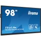 iiyama TE9812MIS-B3AG Écran d'affichage dynamique En forme de kiosk 2,49 m (98") LCD Wifi 400 cd/m² 4K Ultra HD Noir Écran tactile Intégré dans le processeur Android 11 24/7