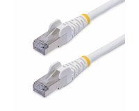 StarTech.com Câble Ethernet CAT8 Blanc de 2m, RJ45 Snagless, 25G/40G, 2000MHz, 100W PoE++, S/FTP, Fil de Cuivre Pur 26AWG, LSZH, Cordon de Raccordement Réseau Blindé avec Serre-Câble, Testé par Fluke Channel