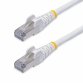 StarTech.com Câble Ethernet CAT8 Blanc de 5m, RJ45 Snagless, 25G/40G, 2000MHz, 100W PoE++, S/FTP, Fil de Cuivre Pur 26AWG, LSZH, Cordon de Raccordement Réseau Blindé avec Serre-Câble, Testé par Fluke Channel