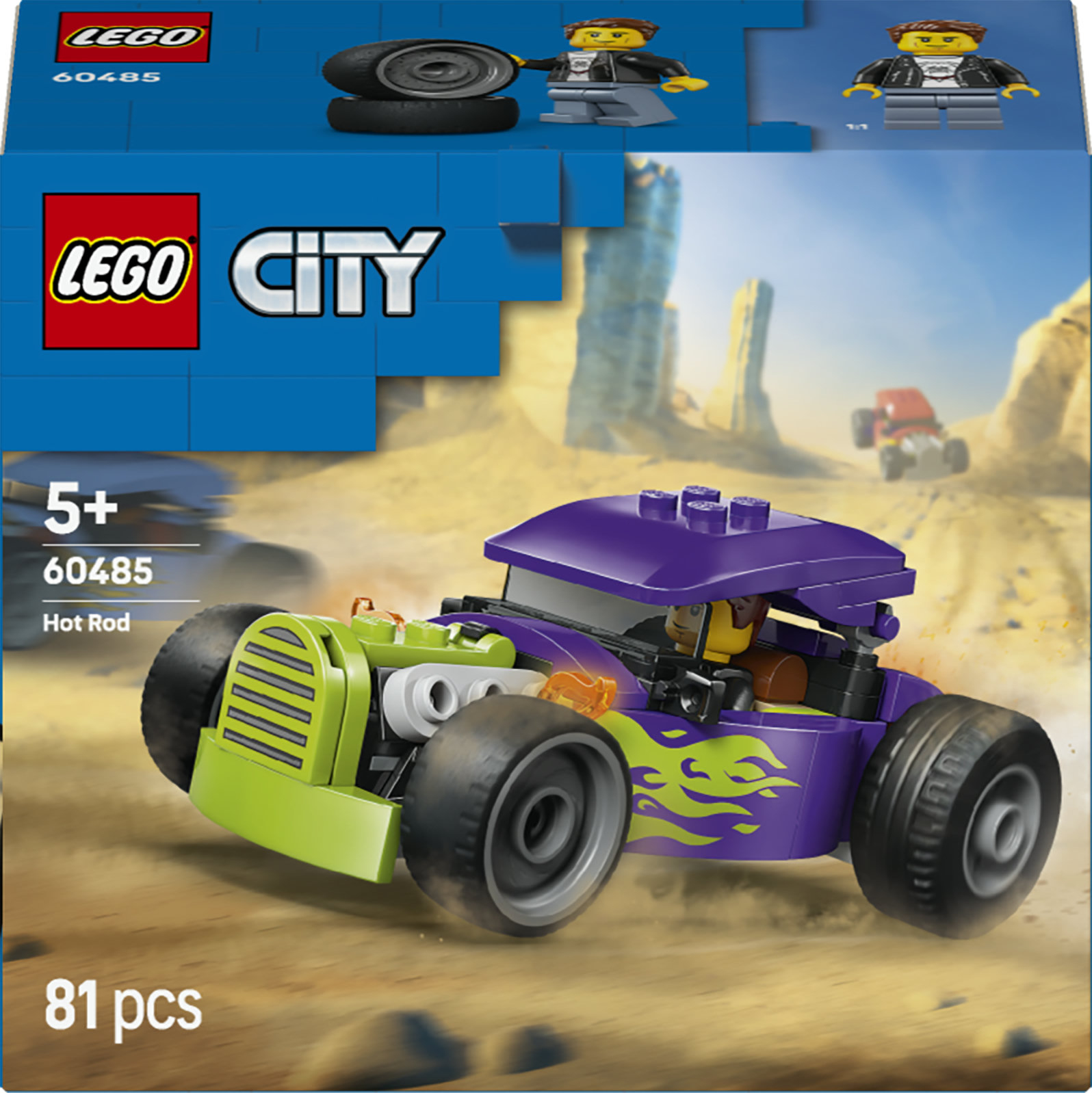 LEGO City Le hot rod sur bruneau.fr