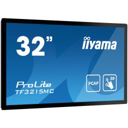iiyama ProLite TF3215MC-B2 computer monitor 81,3 cm (32") 1920 x 1080 Pixels Full HD LED Touchscreen Kiosk Zwart