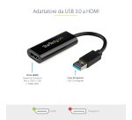 StarTech.com Adattatore USB 3.0 a HDMI, Convertitore USB-HDMI per Monitor Windows, 1080p (non supporta macOS/ChromeOS/Linux), Conforme TAA