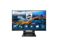 Philips 242B1TC/00 écran plat de PC 60,5 cm (23.8") 1920 x 1080 pixels Full HD LED Écran tactile Noir
