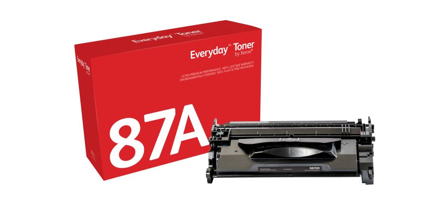 Toner Everyday™ Noir de Xerox compatible avec HP 87A (CF287A), Capacité standard