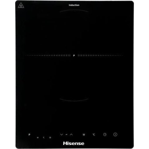 Hisense HIC2000Y hob Black Countertop 28 cm Zone induction hob 1 zone(s)