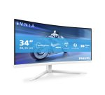 Philips Evnia 5000 34M2C5501A/00 écran plat de PC 86,4 cm (34") 3440 x 1440 pixels Wide Quad HD LCD Blanc