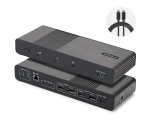 StarTech.com 206UE-TB5USB4DOCK station d'accueil Avec fil Thunderbolt 5 Noir, Gris