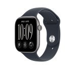 Apple Watch Series 12 OLED 46 mm Numérique 416 x 496 pixels Écran tactile 5G Gris Wifi GPS (satellite)