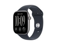 Apple Watch Series 12 OLED 46 mm Numérique 416 x 496 pixels Écran tactile 5G Gris Wifi GPS (satellite)