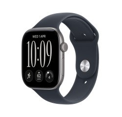 Apple Watch Series 12 OLED 42 mm Numérique 374 x 446 pixels Écran tactile 5G Gris Wifi GPS (satellite)