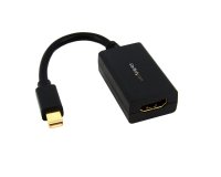 StarTech.com Adaptateur Mini DisplayPort vers HDMI - Convertisseur Vidéo mDP vers HDMI - 1080p - Mini DP ou Thunderbolt 1/2 Mac/PC vers Moniteur/TV HDMI - Dongle Adaptateur Passif mDP 1.2 vers HDMI - Version améliorée est MDP2HDEC