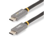StarTech.com 1m USB4 40Gbps Kabel, 100W (5A) Power Delivery, 8K 120Hz / 4K 240Hz DP Alt Mode, USB-IF Gecertificeerde USB-C Kabel - Thunderbolt Compatibel