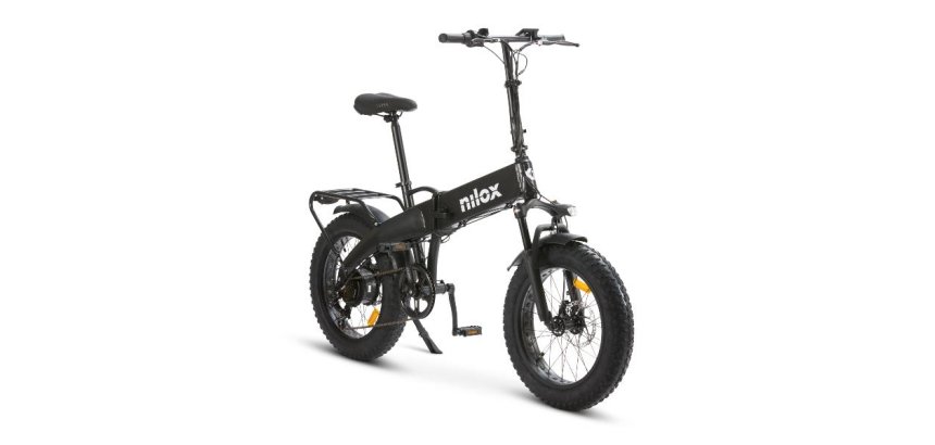 Nilox NXEBX10BK electric bicycle Black Aluminium, Steel 50.8 cm (20") Lithium