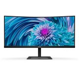 Philips E Line 346E2CUAE/00 écran plat de PC 86,4 cm (34") 3440 x 1440 pixels Wide Quad HD+ LCD Noir