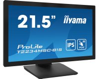 iiyama ProLite T2234MSC-B1S écran plat de PC 54,6 cm (21.5") 1920 x 1080 pixels Full HD Écran tactile Noir