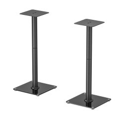 AISENS Soporte Universal De Suelo Para Altavoces, Negro