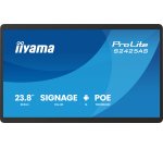 iiyama ProLite S2425AS-B1P Écran plat de signalisation numérique 60,5 cm (23.8") LCD Wifi 500 cd/m² Full HD Noir Intégré dans le processeur Android 24/7
