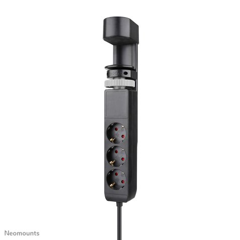 Neomounts DS22-840BL6 Multiprise de bureau avec pince et ports USB-C et USB-A - charge rapide