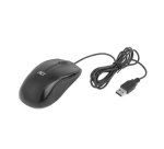 ACT Souris optique filaire pleine taille 1000 DPI, clic silencieux, écologique, fabriquée à partir de matériaux recyclés