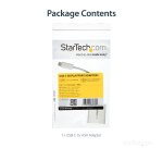 StarTech.com USB-C to VGA Adapter - White