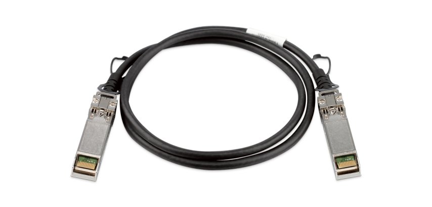 D-Link DEM-CB100S Cable de fibra óptica e InfiniBand 1 m SFP+ Negro