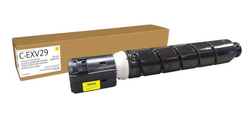Toner remanufacturé Jaune Everyday™ de Xerox compatible avec Canon C-EXV29 (2802B002AB), Capacité standard