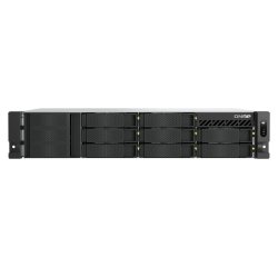 QNAP TS-855EU-8G NAS/storage server Rack (2U) Intel Atom® C5125 8 GB DDR4 0 TB QuTS hero Black